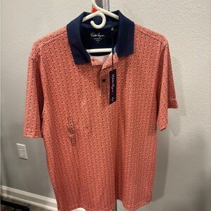 Walter Hagen Men's Patterned Polo Shirt NWT